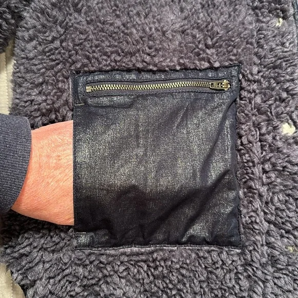 Madewell Sherpa jacket, size Medium - Picture 4 of 12